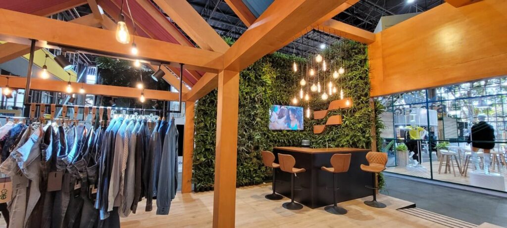 Stand da Canatiba na Colombiatex pós Rebranding.